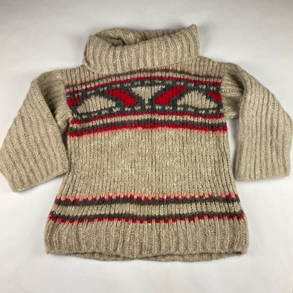 Free People Chunky Knit Sweater Women's Size M Alpaca Blend - Picture 3 of 16